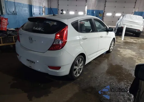 2012 Hyundai Accent Se z USA, uszkodzony, nr VIN KMHCU5AE6CU010792